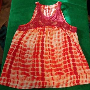 🌞5 for $20🌞Tie dye print flowy tank top